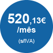 520.13€/mês (IVA incluído)