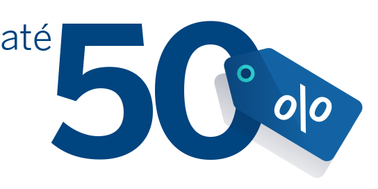 Até 50% numa grande seleção de categorias.