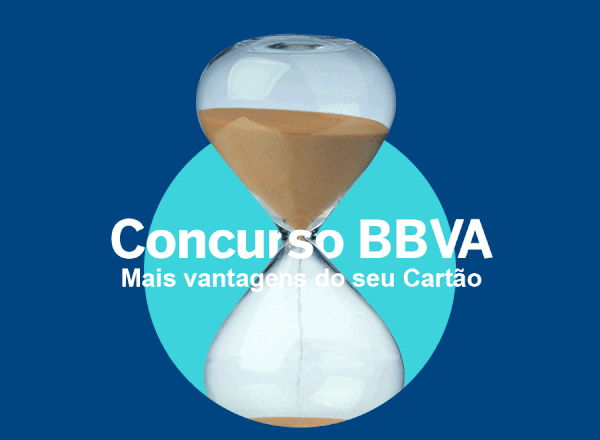 Concurso BBVA. Mais vantagens do seu cartão