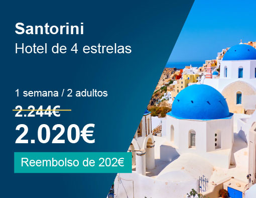Santorini - Hotel de 4 estrelas