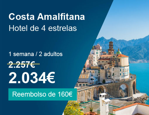 Costa Amalfitana - Hotel de 4 estrelas